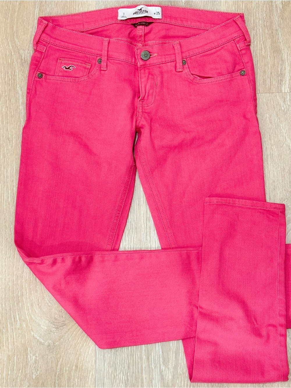 Hollister Hot Pink Skinny Jeans